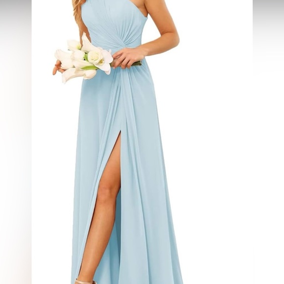 Light blue formal dress - Picture 2 of 2